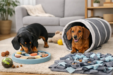 Indoor Enrichment for Dachshunds at Home
