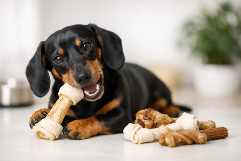 Dachshund Bones for Chewing and Dental Care