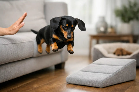 How to Stop Dachshund Jumping Without Back Risk