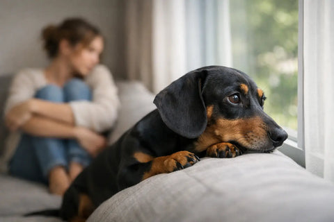 Dachshund Separation Anxiety Help at Home