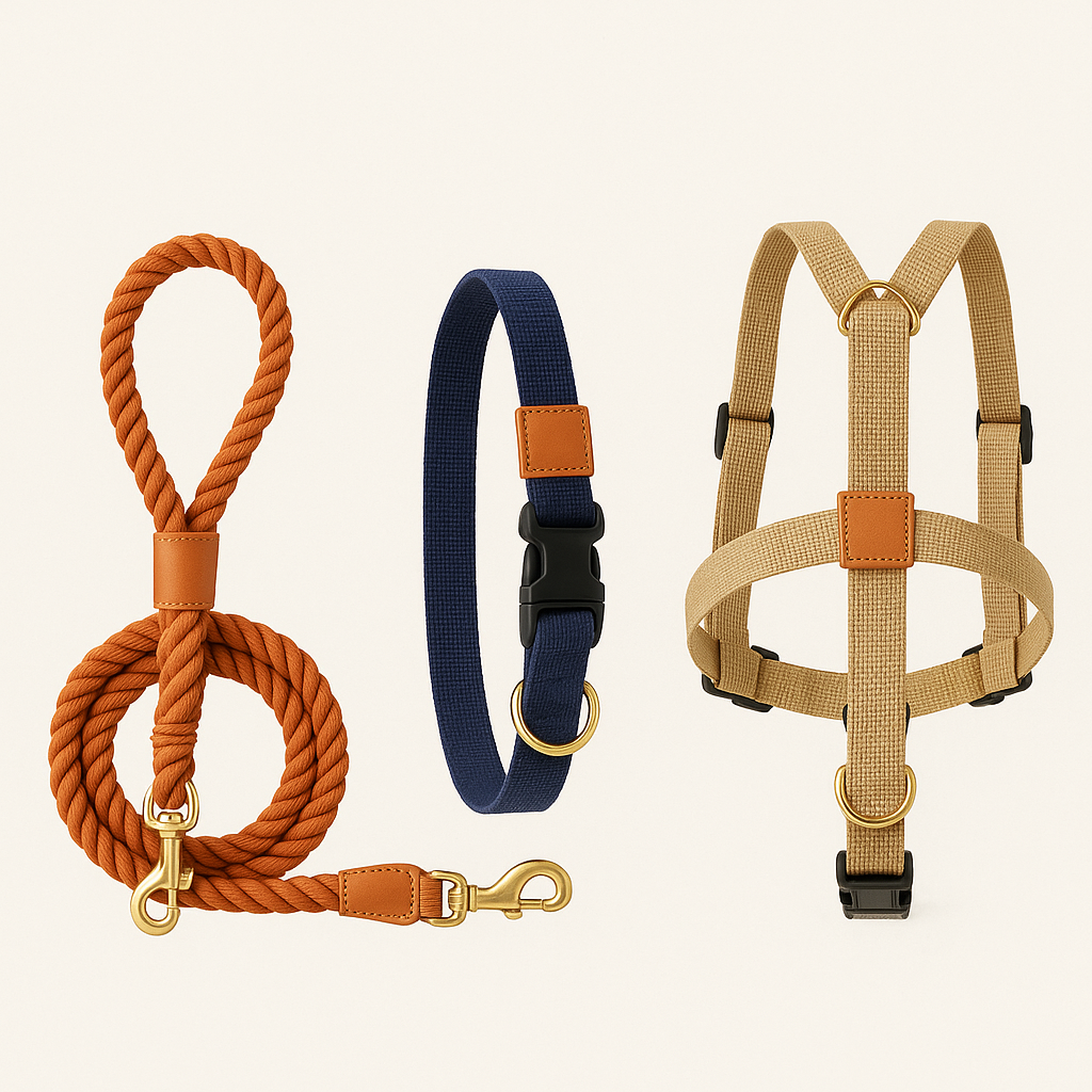 Leads, Collars & Harnesses