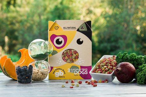 3 Flavour Party Mix Superfood Dog Treats SNACK PACK