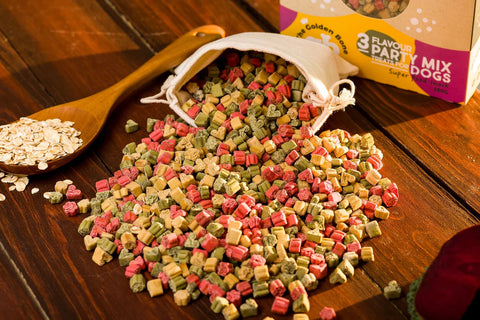3 Flavour Party Mix Superfood Dog Treats
