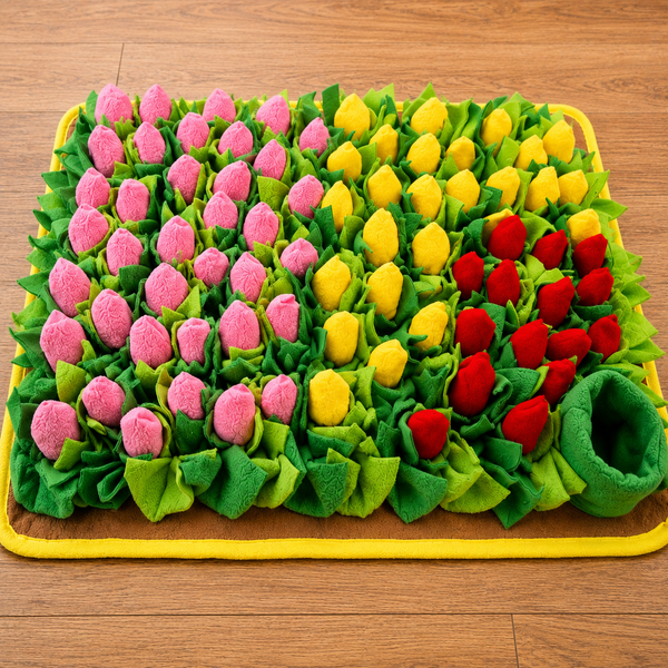 3D Flower Garden Snuffle Mat