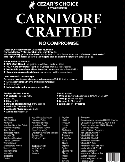 Carnivore Created - Adult - Beef