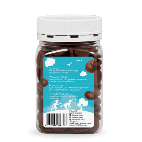 Carob Yoghurt Drops
