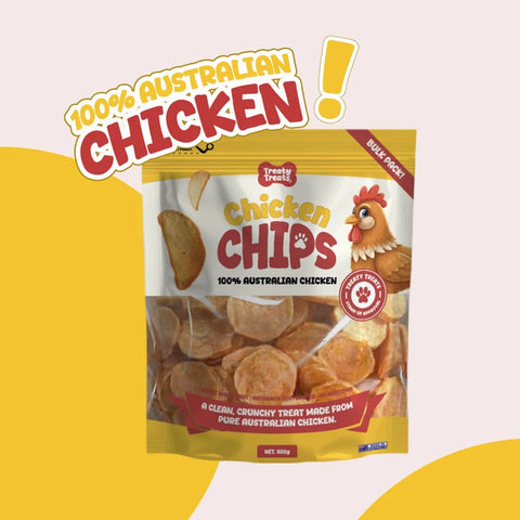 Chicken Chips | Single ingredient Human Grade Meat Treats