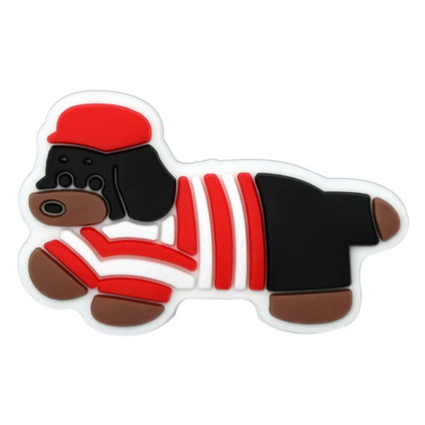 Sausage Dog Keychain Charm