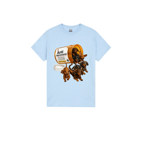 Light Blue front flat lay