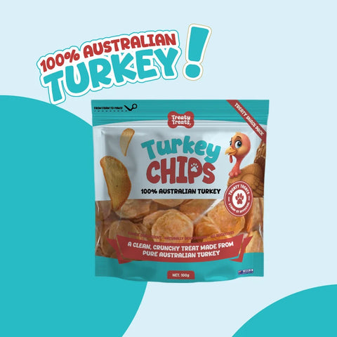 Turkey Chips | Single ingredient Human Grade Meat Treats