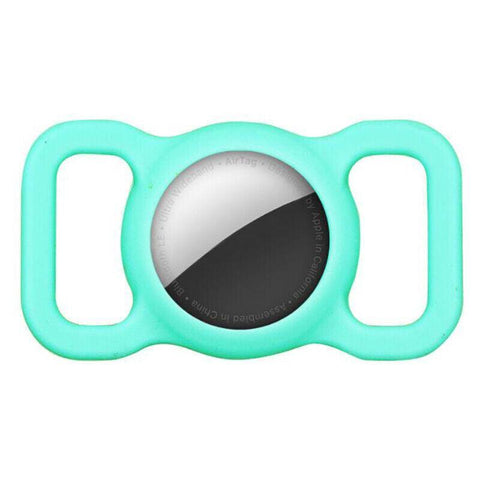 Silicone Collar Attachment Case Compatible with Tracking Device for Pets - Black