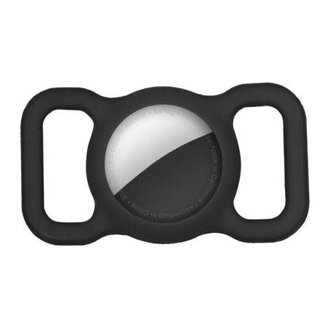 Silicone Collar Attachment Case Compatible with Tracking Device for Pets - Yellow