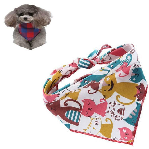 Cotton Cartoon Print Pet Saliva Towel - Size S 58X41X41Cm - Sjj24 Christmas Elk