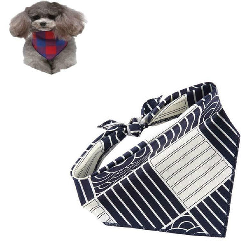 Cotton Cartoon Print Pet Saliva Towel - Size S 58X41X41Cm - Sjj31 Colour Cat