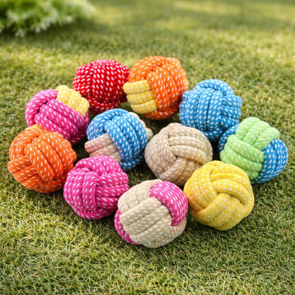 Cotton Rope Ball Dog Toy