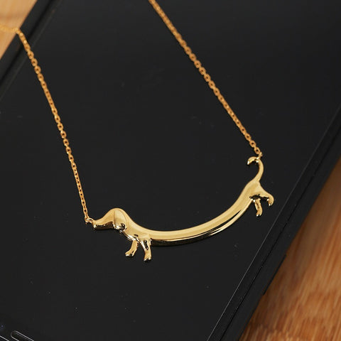 Dachshund Pendant Necklace