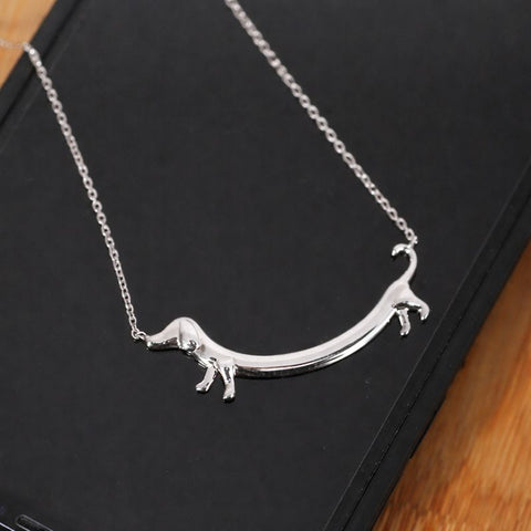Dachshund Pendant Necklace