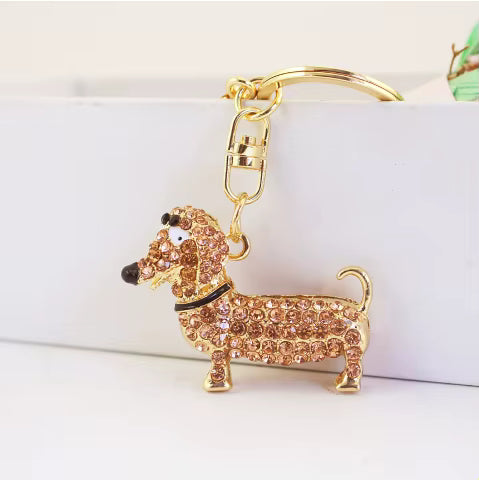 Dachshund Puppy Keytag