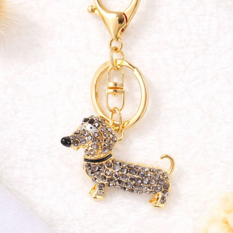 Dachshund Puppy Keytag