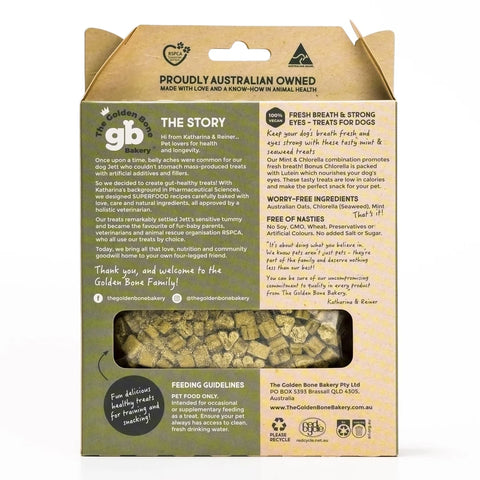 Fresh Breath & Strong Eyes Dog Treats with Mint