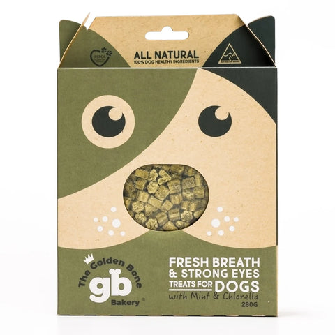 Fresh Breath & Strong Eyes Dog Treats with Mint