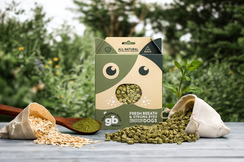 Fresh Breath & Strong Eyes Dog Treats with Mint