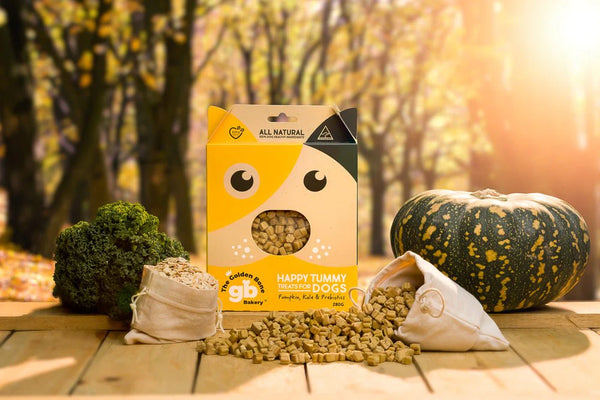 Happy Tummy Dog Treats with Prebiotics