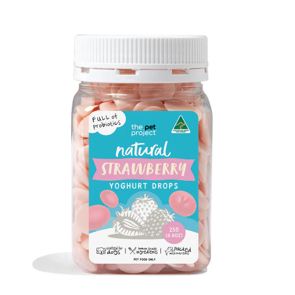 Strawberry Yoghurt Drops